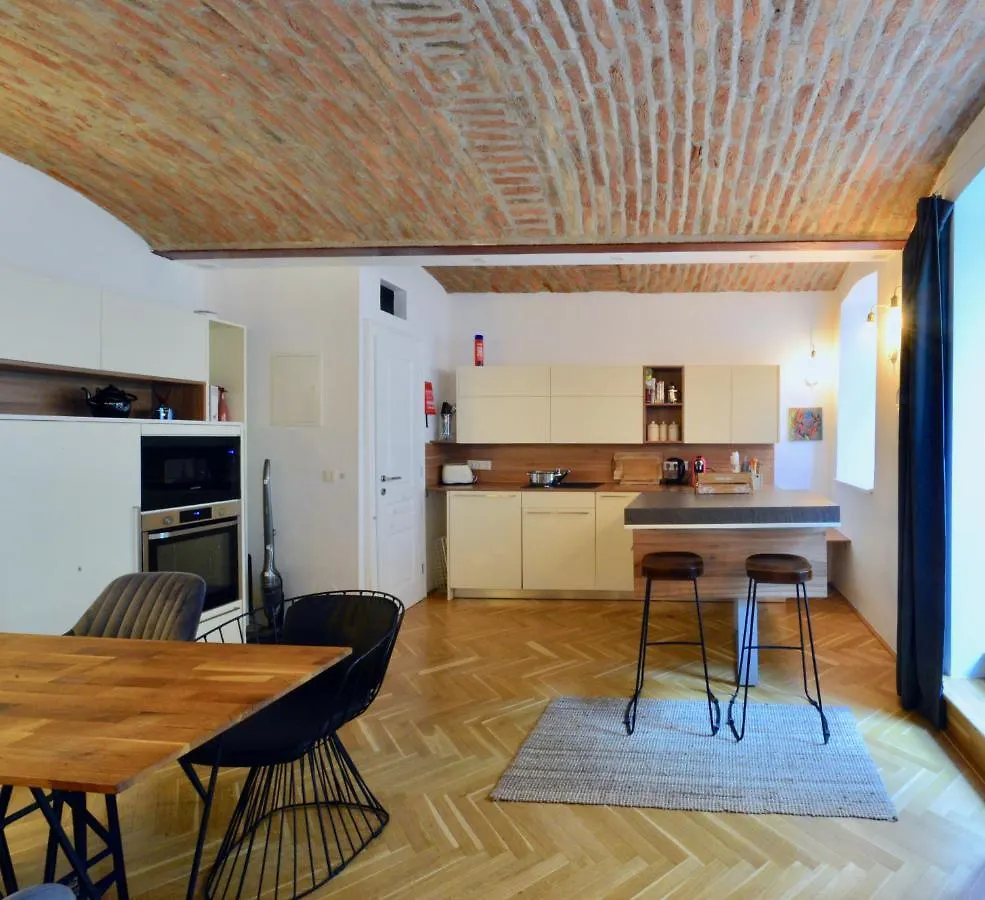 شقة فيينا Your Stylish Basement Loft Close To Schonbrunn